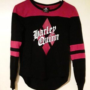 Harley Quinn Women’s Black Red DC Comics Shirt